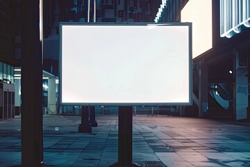 High Detail Visual of Blank Screen Concept Mock Up