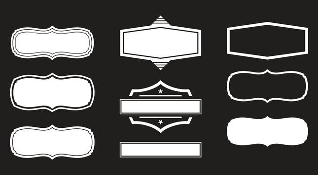 Make your own custom badge - Ultimate vector design collection