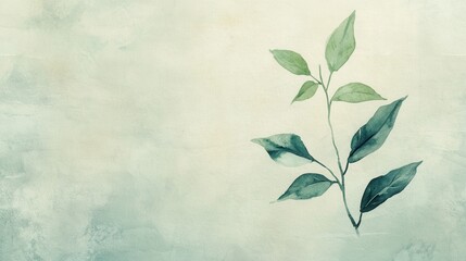 Aufkleber - Serene indoor plant with artistic background in daylight