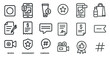 © Влада Яковенко - Digital marketing icons for social media and online campaigns