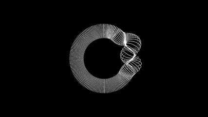 Abstract background with black