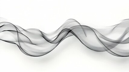 Poster - A wave of smoke rising into the air from a distance