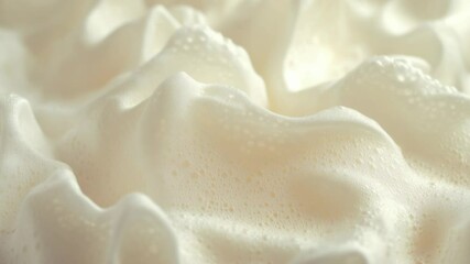 Poster - A close-up shot of a white cloth with water droplets, suitable for use in photography or design concepts