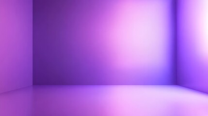 Poster - Studio background concept abstract empty light gradient purple studio room background for product