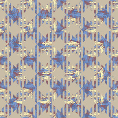 Naklejka na meble Checkered Seamless Pattern