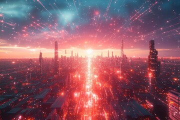 Poster - Exploring vast star fields and vibrant galaxies in deep space journey, Traveling through star fields in space