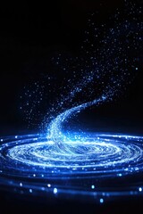 Wall Mural - Galaxy Explosion in a Drop of Water