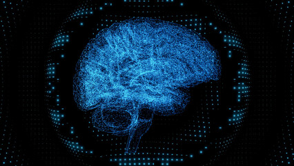 Aufkleber - AI(Artificial Intelligence) concept visual
