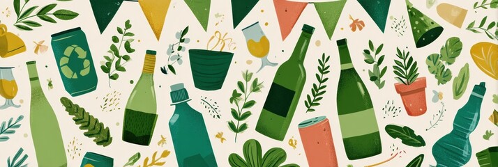 Aufkleber - Effective Strategies to Minimize Plastic Waste at Parties and Events