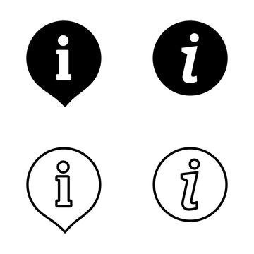 Information sign icon vector. about us sign and symbol. question mark icon