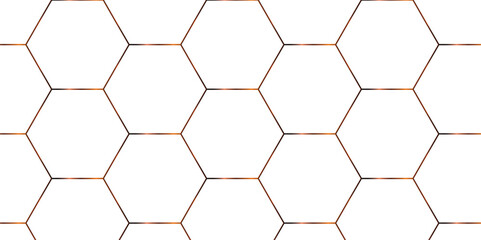 Fototapete - Abstract background with hexagons honeycomb technology texture. Hexagonal shape 3d structure light seamless geometric background. Surface polygon pattern with digital hexagon and futuristic business.	