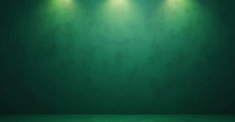 Poster - Dark, aged blue and green grunge texture pattern on a vintage concrete wall backdrop