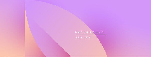 Poster - Abstract gradient background. Soft pinks, purples blend smoothly. Minimalist design with text overlay. Modern aesthetic.