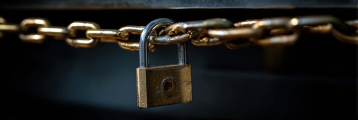 Poster - Encrypted Password Vault Being Cracked by Robotic Arm in Secure Lab Environment During a Late-Night Operation on Complex Security Systems