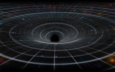 abstract cosmic tunnel