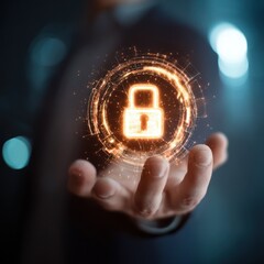 Poster - Ensuring data protection with virtual security technologies for stronger cybersecurity in business.