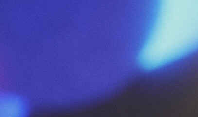 Fototapete - Grainy gradient background, blue gray noise texture banner header cover poster backdrop design