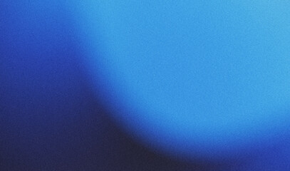 Fototapete - Grainy gradient background, blue gray noise texture banner header cover poster backdrop design
