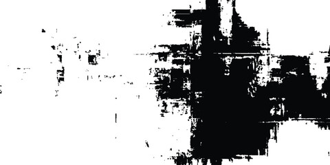 Poster - Abstract grunge texture background design. Black and white grunge seamless texture, Vector background, distressed black texture, distress overlay texture.