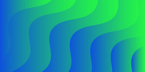 Aufkleber - Abstract gradient background with undulating wave-like patterns in shades of blue. Smooth, flowing, vertical wavy lines. Calm, modern, and visually pleasing, with a strong aquatic and futuristic feel.