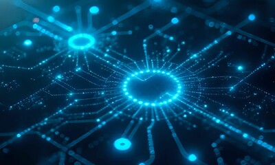 Wall Mural - Technology background