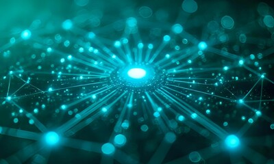 Wall Mural - Technology Background