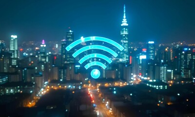 Wall Mural - Technology background