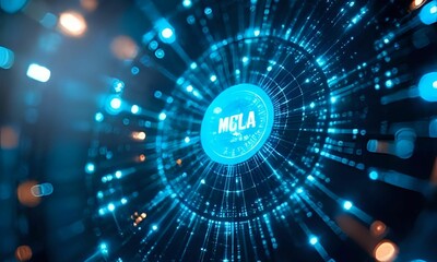 Wall Mural - Technology Background