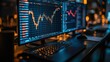 © TITISCAHYA - Multiple computer screens display stock market charts
