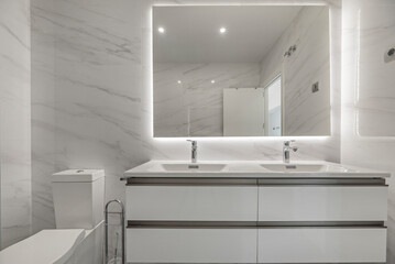 Aufkleber - Furniture with legs or countertops: Although wall-mounted units dominate, furniture with legs or designs that support countertop sinks also have their place,