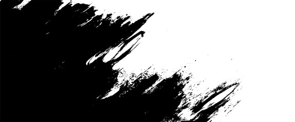 Poster - vector abstract brushstroke stroke art background.