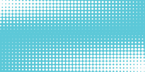 Fototapete - modern dot white green wave light technology texture background. white halftone backgrond for banner, cover, and poster