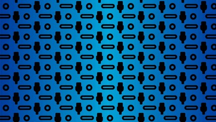 vector seamless usb pattern design