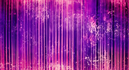Fototapete - Abstract Purple and Pink Grunge Texture, Vertical Lines, Artistic Background.