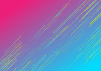 Aufkleber - Holographic colorful abstract background with minimal diagonal lines. Vector design