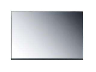 Leinwandbilder - Reflecting possibilities with a sleek mirror adding on transparent background