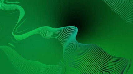 Poster - curved wavy lines tech futuristic motion background. dynamic abstract line waving loop line. Metaverse Abstract Seamless wave abstract lines stream 4K background loop