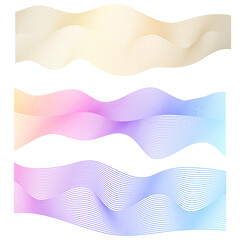 Poster - abstract background with lines
