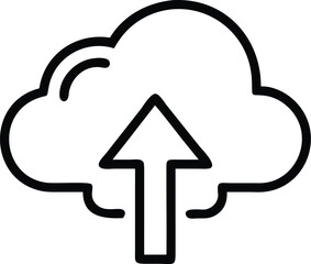 Poster - Single abstract leaf silhouette icon isolated on transparent background