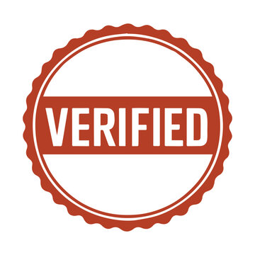 seal verified icon stamp frame vector on white background
Vector seal on white background