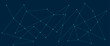 © Rayhan - Abstract global pattern geometric polygonal space background and network connections with bokeh points and lines. Abstract blue lines and dots connections, social network communication pattern.