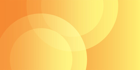 Poster - Background colorful orange and yellow gradient waves abstract