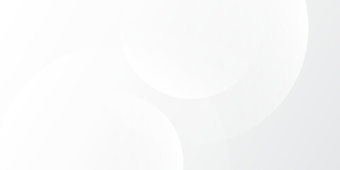 Poster - Abstract lines grey background with dynamic circle simple modern art