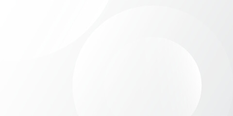 Poster - Abstract lines grey background with dynamic circle simple modern