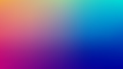 Fototapete - Colorful gradient background with smooth transition from warm to cool tones