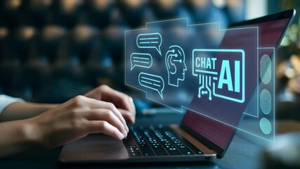 Poster - Explore the capabilities of a Chat Bot powered by Artificial Intelligence technology for seamless human interaction and efficient problem-solving in various applications.