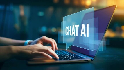 Poster - Explore the capabilities of a Chat Bot powered by Artificial Intelligence technology for seamless human interaction and efficient problem-solving in various applications.