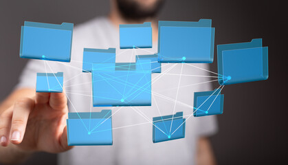 Aufkleber - Securely share and manage files online. Improve team collaboration with our efficient system.