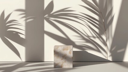Leinwandbilder - Abstract background, mock up scene geometry shape podium for product display. 3D rendering