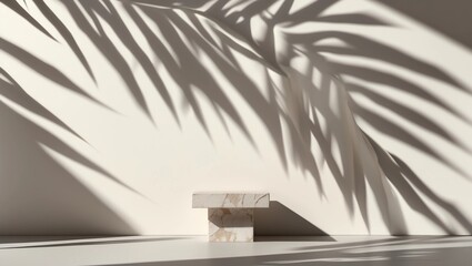 Leinwandbilder - Abstract background, mock up scene geometry shape podium for product display. 3D rendering